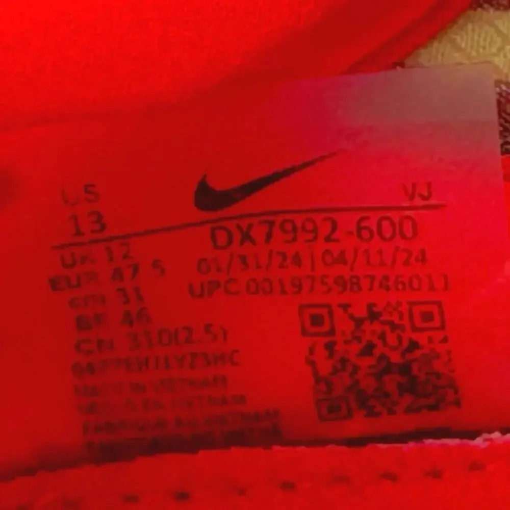 Nike Zoom Rival XC Track & Field Distance Spikes DX7992-600 Mens 13 Volt Red NWT